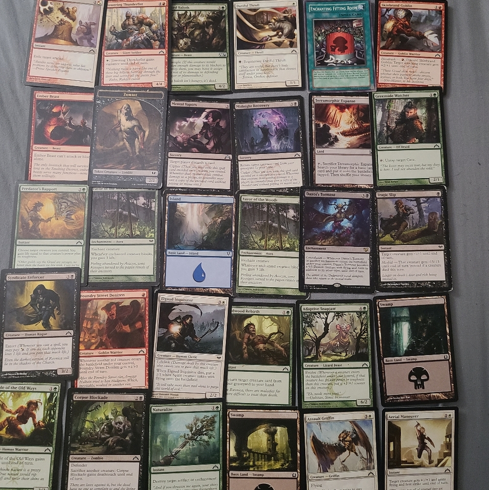 Magic of the Gathering card